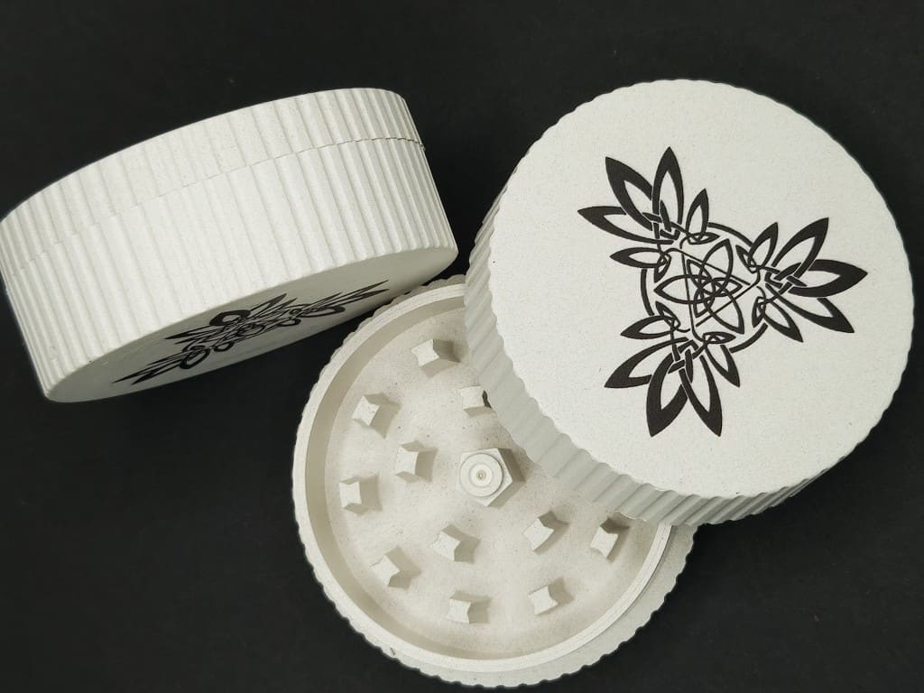 Hemp Grinder — Sacred Leaf merch