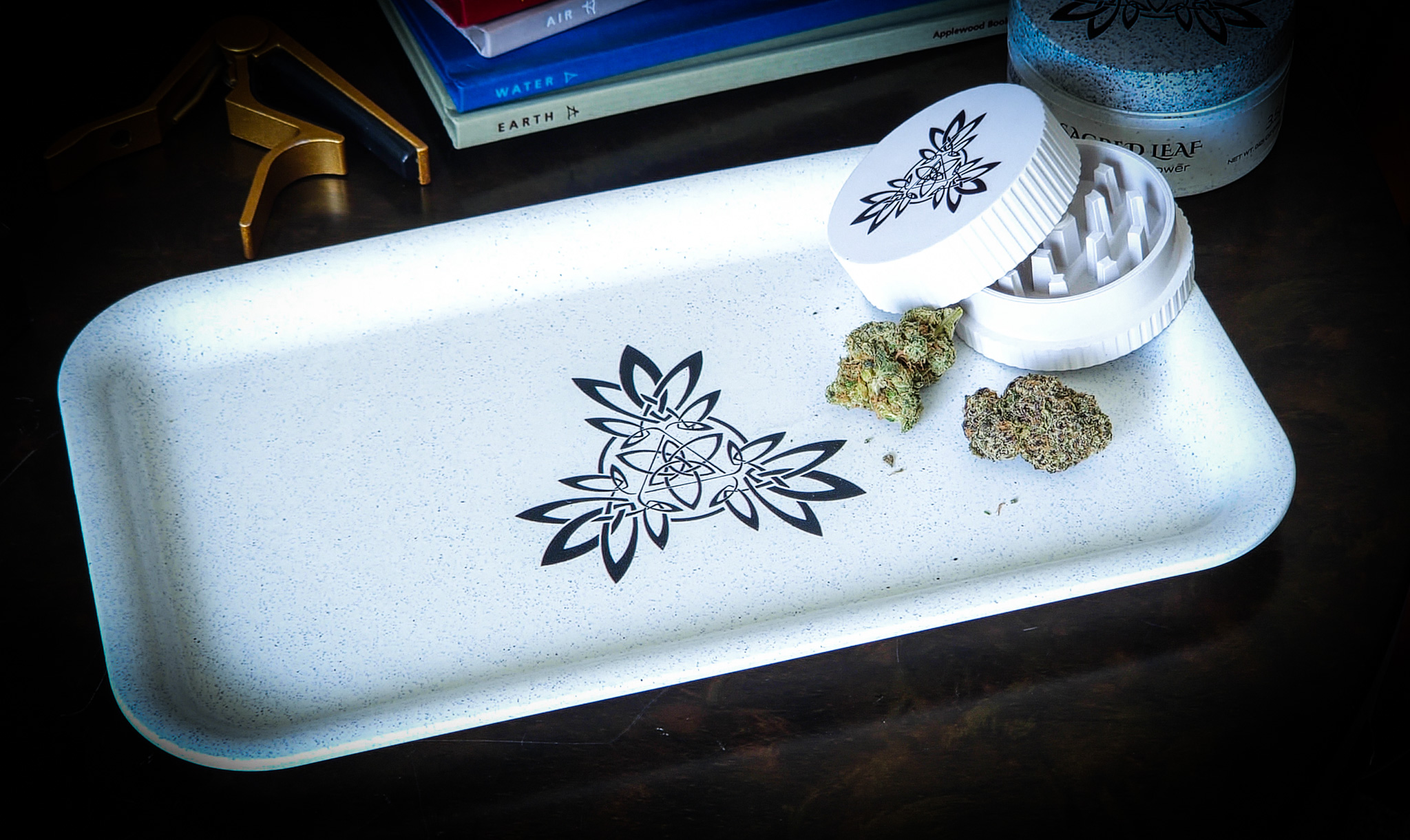 Hemp Rolling Tray — Sacred Leaf merch