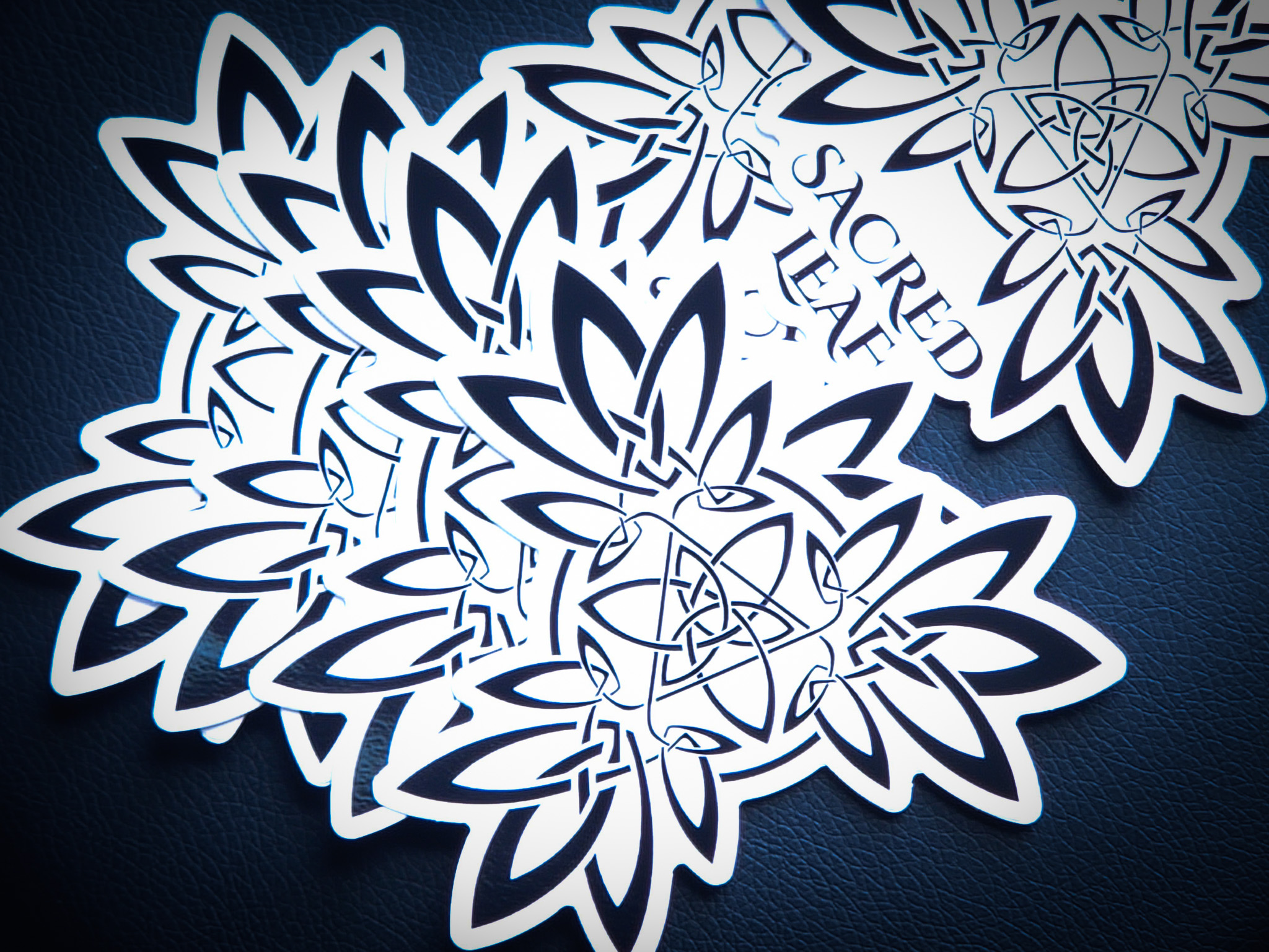 Stickers — Sacred Leaf merch